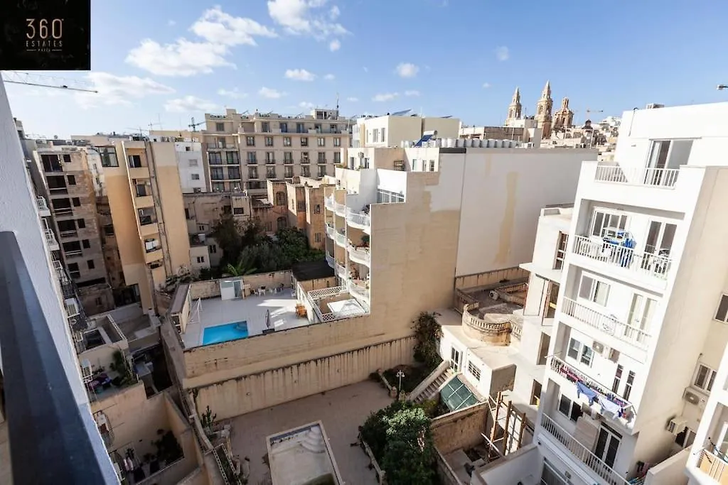 Luxury Apt With Hot Tub & Bbq With Valletta Views By 360 Estates Sliema 0*,  Malta
